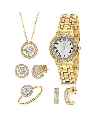 Fervor Montréal Elegante Watch and Jewelry Set