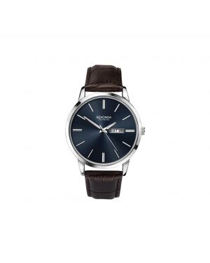 Sekonda Gents Watch – Blue Dial Watch with Batons